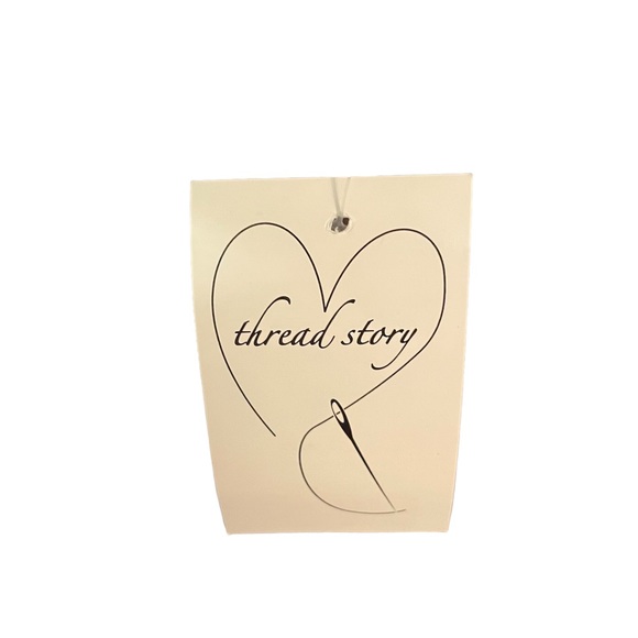 Thread Story Jumpsuit W/Over Lap Pant Leg,Woman’s Size L, Front Tie Up Belt, NWT - Picture 7 of 12